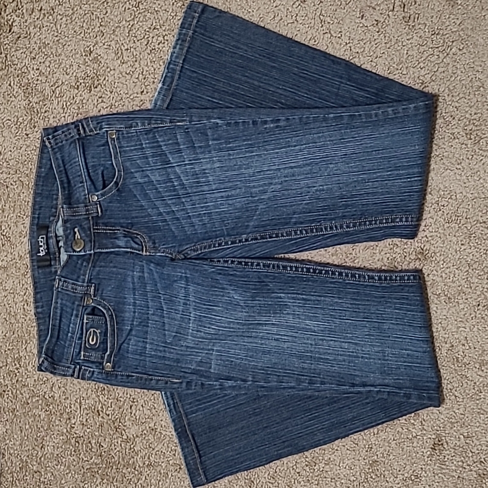 TOUCH by Alyssa Milano Lowrise Green Bay Packer Jeans Size 26 - Picture 5 of 9